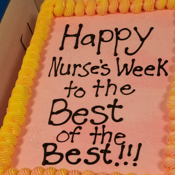 Photo of Nurses' Week cake